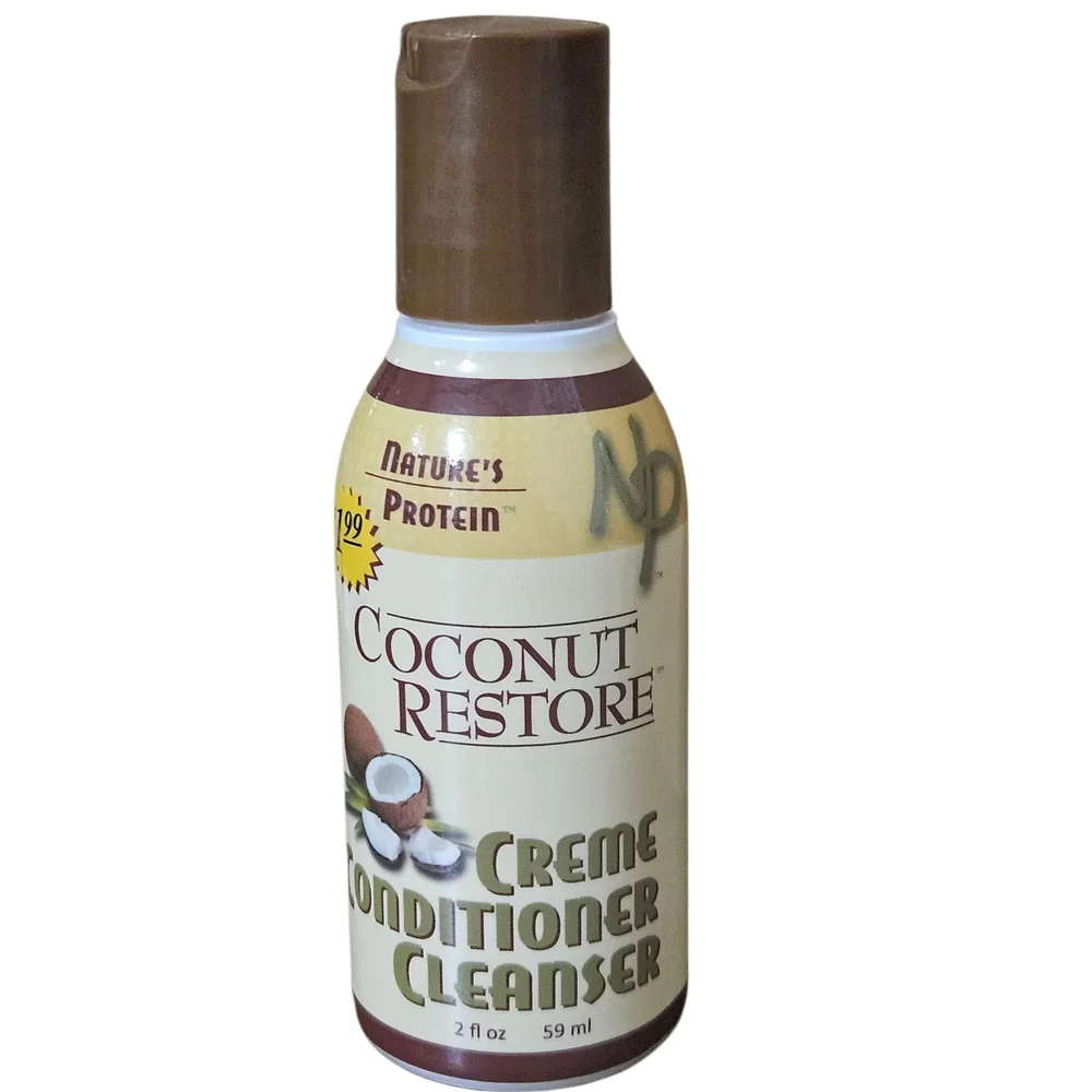 Coconut Restore Hair Care Travel Set – 6pc Bundle by Nature’s Protein